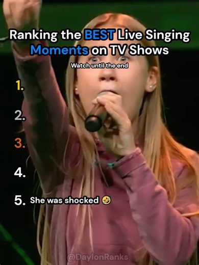 Ranking the BEST Live Singing Moments on TV Shows(
