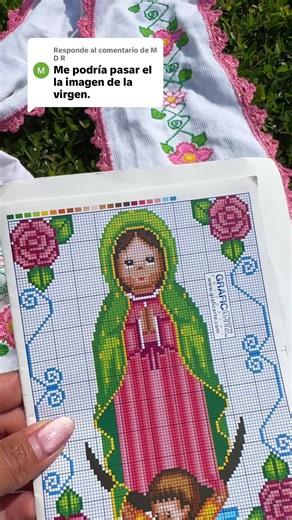 Punto de cruz: estola de graduación personalizada paso a paso