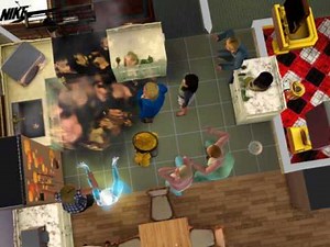 The Sims 3-House Fire
