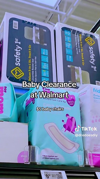 Walmart Baby Clearance: $5 Chairs You Can't Miss