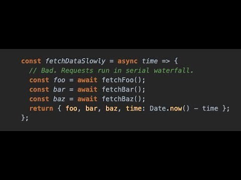 JavaScript Quick Tip Fetch in Parallel