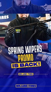 40 reactions · 9 comments | Spring’s almost here and it’s time to to say goodbye to streaky wipers—get a free pair of wiper blades with your oil change. Grab yours before April 6th or while supplies last. ‍✨ Get your now! https://www.mrlube.com/en/promos/wiper-promo | Mr. Lube | Facebook