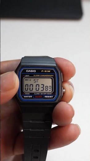 Casio F-91W—The ₹999 Legendary Watch Everyone Should Own ⏱🔥 #casiowatch #casiow96h #retrowatch