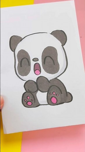 How To Draw A Cute Panda Step By Step