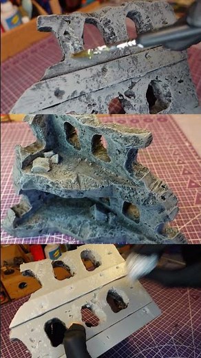 🪨 De poliestireno blanco a ruinas épicas en mesa. YA DISPONIBLE en la APP de CODEX COMMUNITY