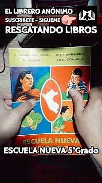 LIBRO ESCUELA NUEVA 5° GRADO ¿Lo Recuerdas?