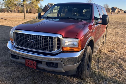 No Reserve: 2000 Ford Excursion Limited Power Stroke 4x4