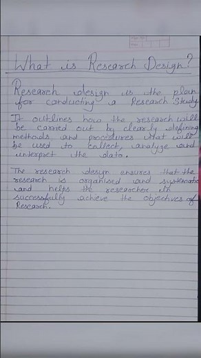 Research design, what is research design, meaning of research design, research design definition