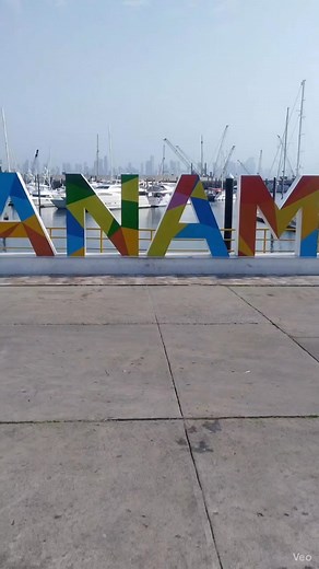 Nice view on by the dock at the Panama sign 🇵🇦 #view #dock #Panama #sign | Randy Long