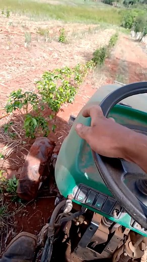 Operating a Tractor in a Rural Agricultural Setting