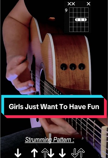 How to Play 'Girls Just Want to Have Fun' on Guitar