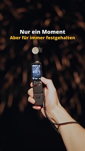 7.1K views · 30 reactions | Gefilmt mit der Osmo Pocket 3 – dank 1-Zoll-CMOS-Sensor bleiben Farben auch bei Nacht lebendig und klar.  #djiosmo #djiosmopocket3 #OsmoPocket3 #Feuerwerk | DJI | Facebook