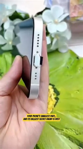 Anti-Lost USB-C Dust Plug with Adhesive | Port Protector #TechGadget #india