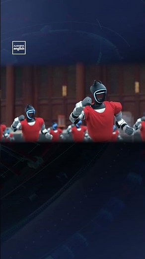 Chinese Humanoid Robots Perform Kung Fu In Beijing