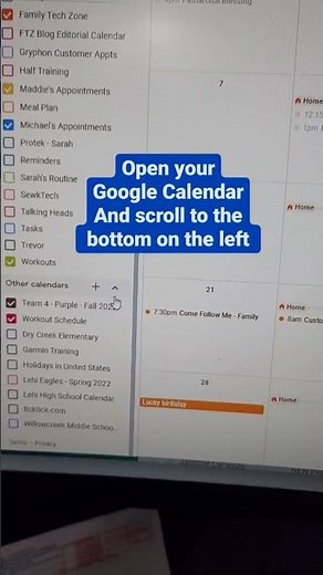 How to add a school calendar to your Google calendar