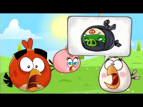 Angry Birds Animated Ep. 2 Red Ball 4 - Ninja Pig Steals Eggs (Remastered 2024)