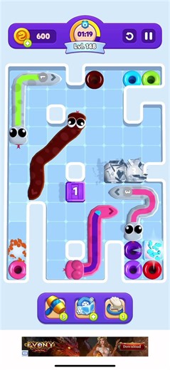 Serpent Slide – Level 148 Walkthrough 🐍✨