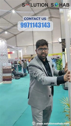 High-Rise Balcony Safety with Invisible Grill | Modern & Secure Solution by Solution Sahab