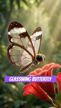 What if you were born as a Glasswing Butterfly?
