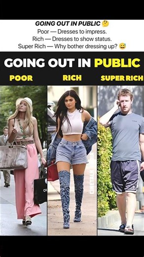 The Real Difference! 🤑 Poor vs Rich vs SUPER RICH Fashion 🤣 #Wealth #shorts