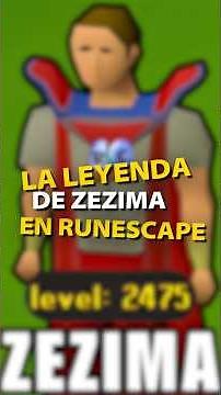 La Leyenda de Zezima en RuneScape 😱 #runescape