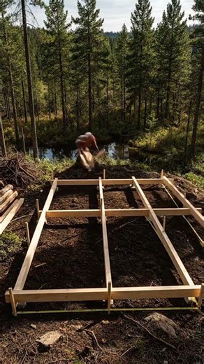 Small wooden structure build: start to finish #diy #woodworking #outdoor