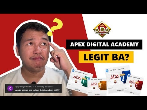 APEX DIGITAL ACADEMY REVIEW - LEGIT BA?