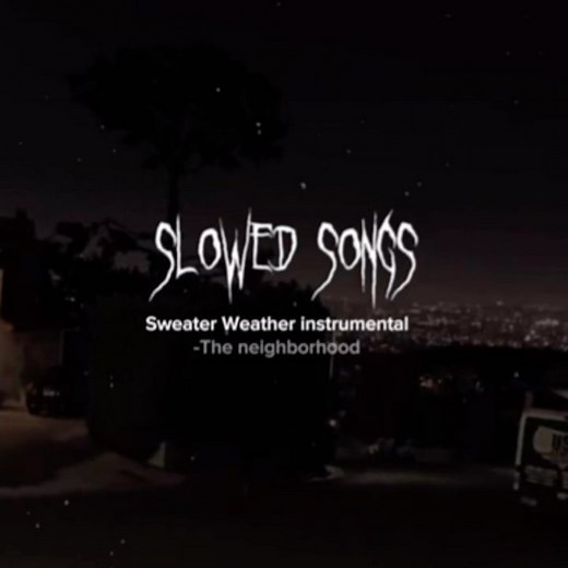 Sweater Weather Instrumental - Ultra Slowed