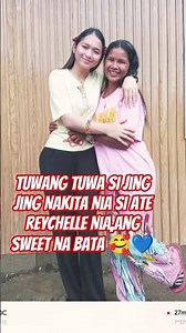 NAYAKAP NA NI JING2 SI ATE LANGGA NIA‪@RoelofMalalag‬‪@langga.reychelle‬#viral #trending #shorts