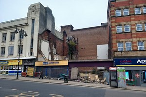 Sadness as remains of historic building demolished