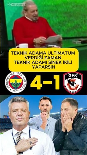 Fenerbahçe 4-1 Maç Gaziantep Sonu Yorumu #ermantoroğlu #fenerbahçe #sadettinsaran #maçyorumları