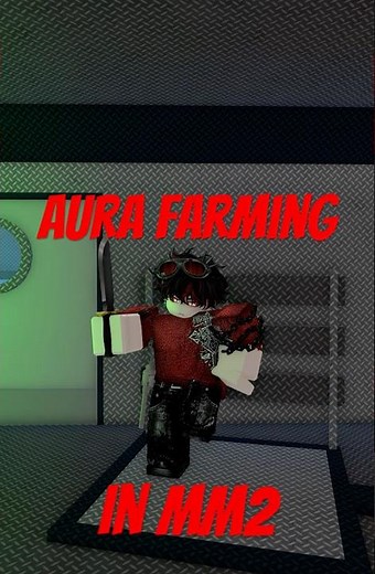 Aura Farming in MM2 Roblox #roblox #mm2 #murdermystery2