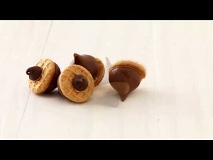 How to Make Easy Chocolate Peanut Butter Acorn Fall Desserts