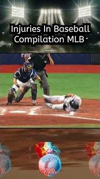 Injuries In Baseball Compilation MLB