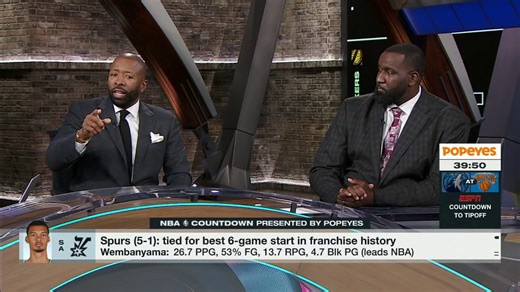 Kenny Smith says teams think they’re containing Wemby, but they’re actually playing into his strengths 👀 | NBA on ESPN