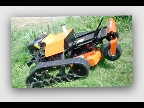 Remote Control Slope Mower with tracks