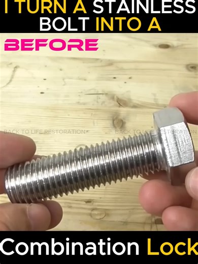 OLD Combination Lock RESTORATION VIDEO 40 | Back To Life 3212