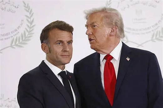 Donald Trump mocks Macron over wife’s viral slap video — here’s how the French president responded