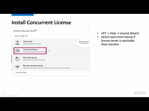 Overview of AutoPass License Server for UFT