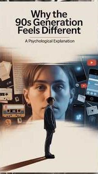 Why the 90s Generation Feels Different — A Psychological Explanation