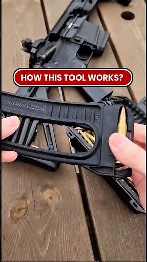 How an Ammunition Loading Device Works #educationaltools #shortsvideo #ytshorts