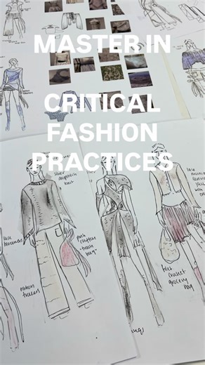 PCA Fashion Design Department on Instagram: "MA in Critical Fashion Practices! Application is open: Fashion is a powerful tool for activism, identity, and societal change. It has the potential to reshape the creative landscape in ways that are more conscious, inclusive, and open for dialogue. Aimed at emerging designers seeking to critically challenge and redefine the fashion industry and its systems, the Master of Arts (MA) in Critical Fashion Practices at Paris College of Art provides students