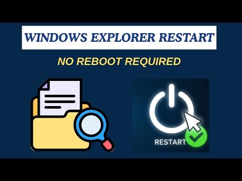 How to Restart Windows Explorer Without Restarting Your PC!