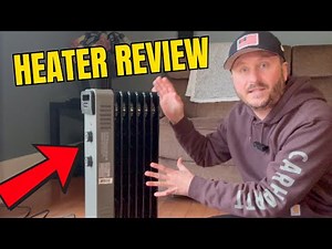 Pelonis 1500W Oil Filled Radiator Heater Review | Quiet Whole Room Heat & Safety Tested