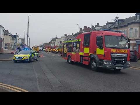LOOKS LIKE WE HAD ANOTHER FIRE LYTHAM ROAD AND DEMOLITION UPDATE HENRY STREET BLACKPOOL 31/03/2026