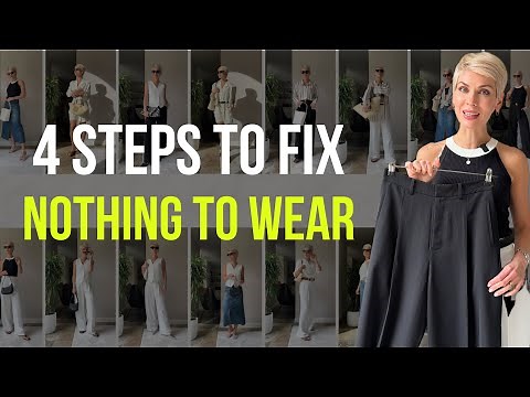 Fix Nothing To Wear With Only 8 Items | Step By Step Plan How To Build Minimalist Summer Capsule