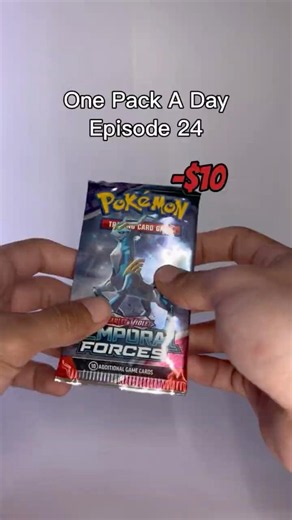 Day 24 of OPAD!! #pokemon #pokemontcg #temporalforces