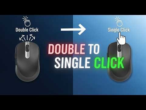How to Change Double Click to Single Click Windows 11