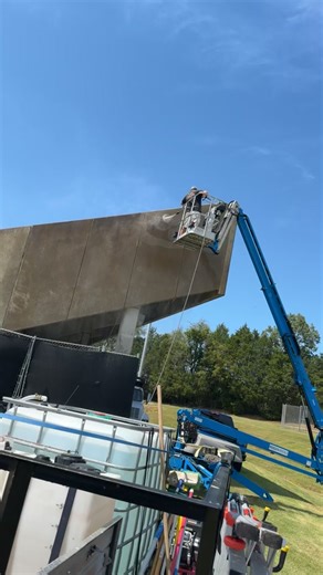 #pressurewashing #stadium #turbotip #advancedprowash