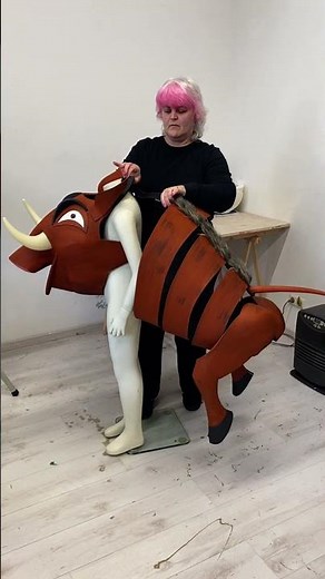 PuMbA CosTuMe for ThE LiOn KiNg 🧡we are the costume makers. Pumbaa buy link in description.